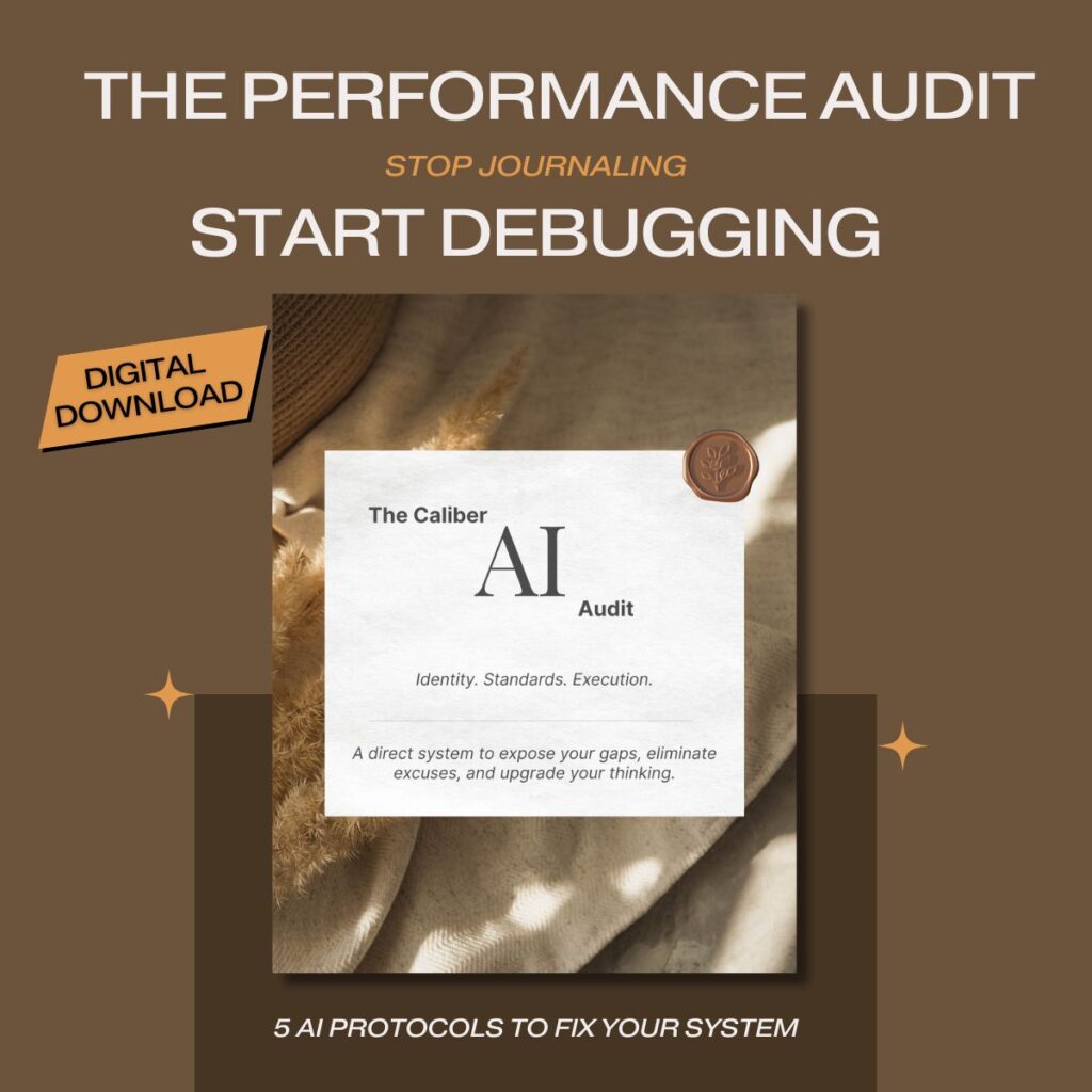 AI prompts for discipline performance audit digital download to fix consistency and improve execution