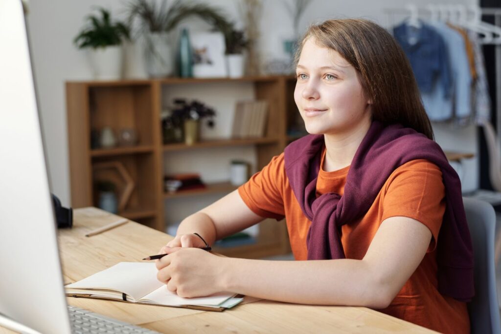 Teen learning practical life skills to prepare for adulthood