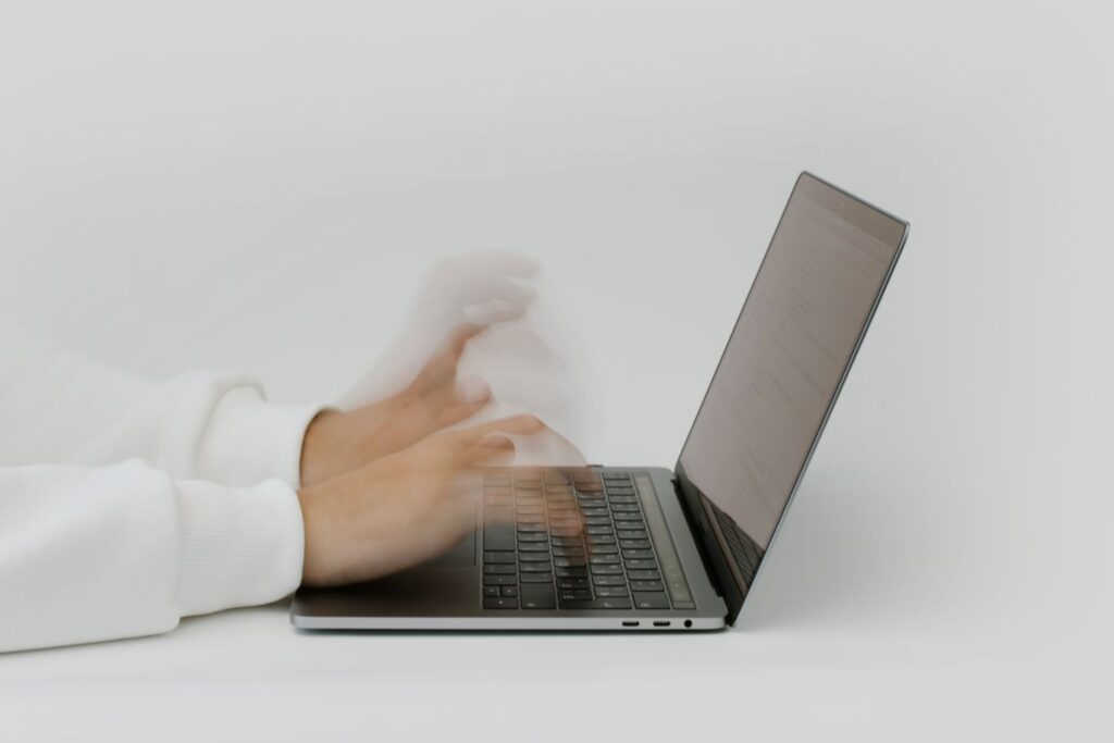 Entrepreneur writing better ChatGPT prompts to create faster, higher-quality business results