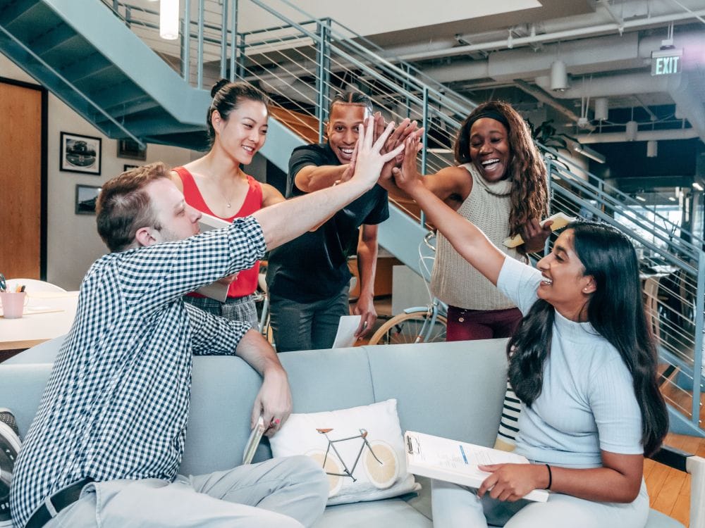 Young adults building a positive friend group that supports growth and better choices