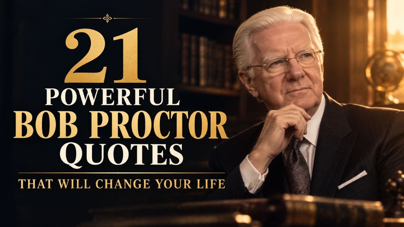 21 powerful Bob Proctor quotes that will change your life featured image with Bob Proctor portrait