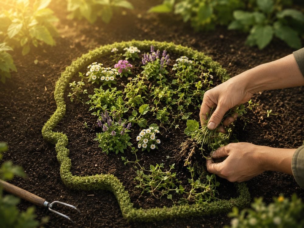 Build mental discipline by pulling negative thought patterns like weeds from the mind